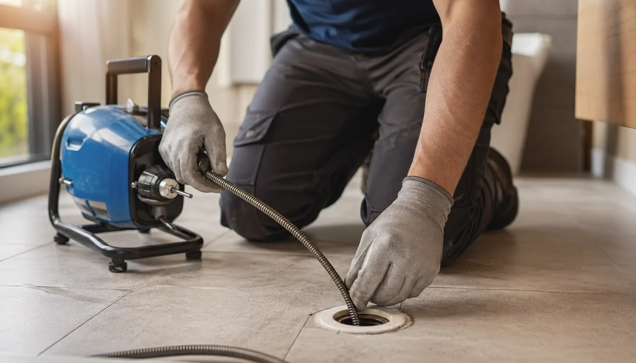 Intervention plombier à Paris5 : artisan au travail